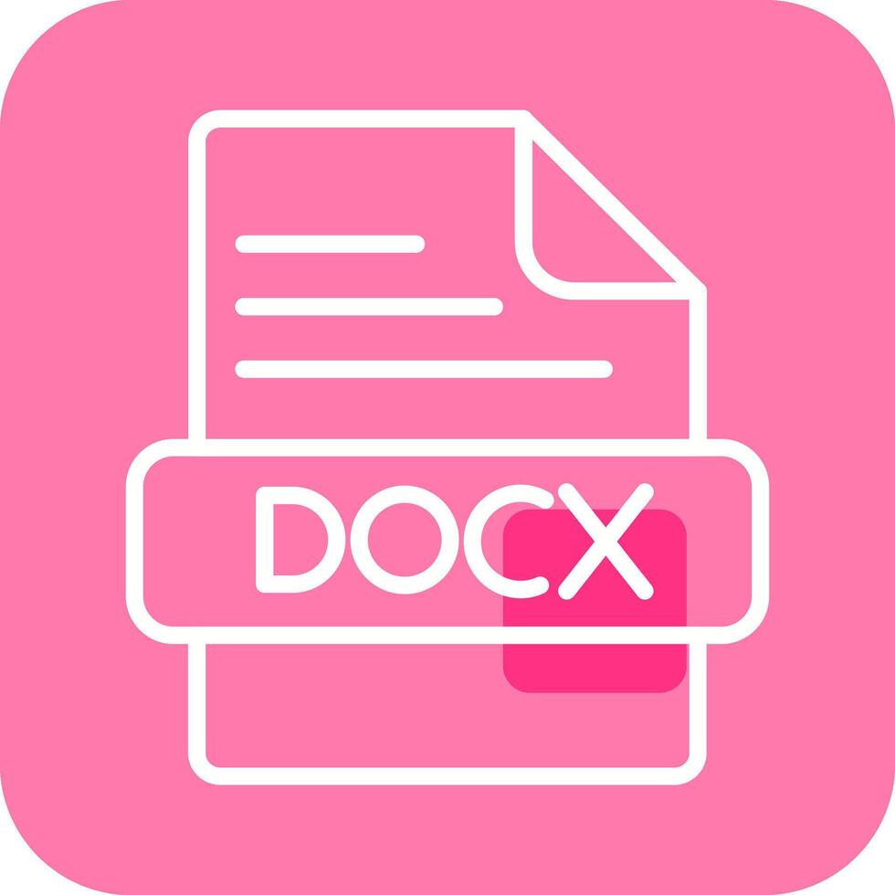 icono de vector docx