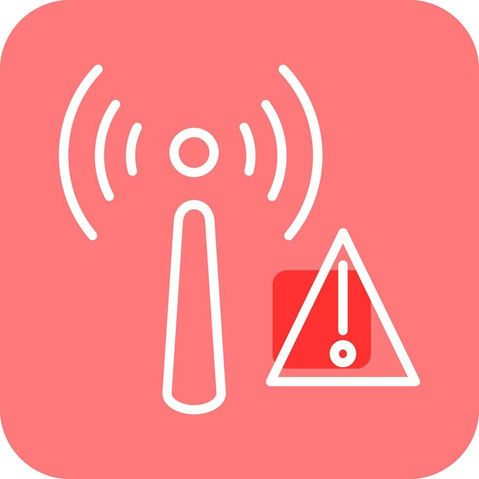 Non Ionizing Radiation Vector Icon