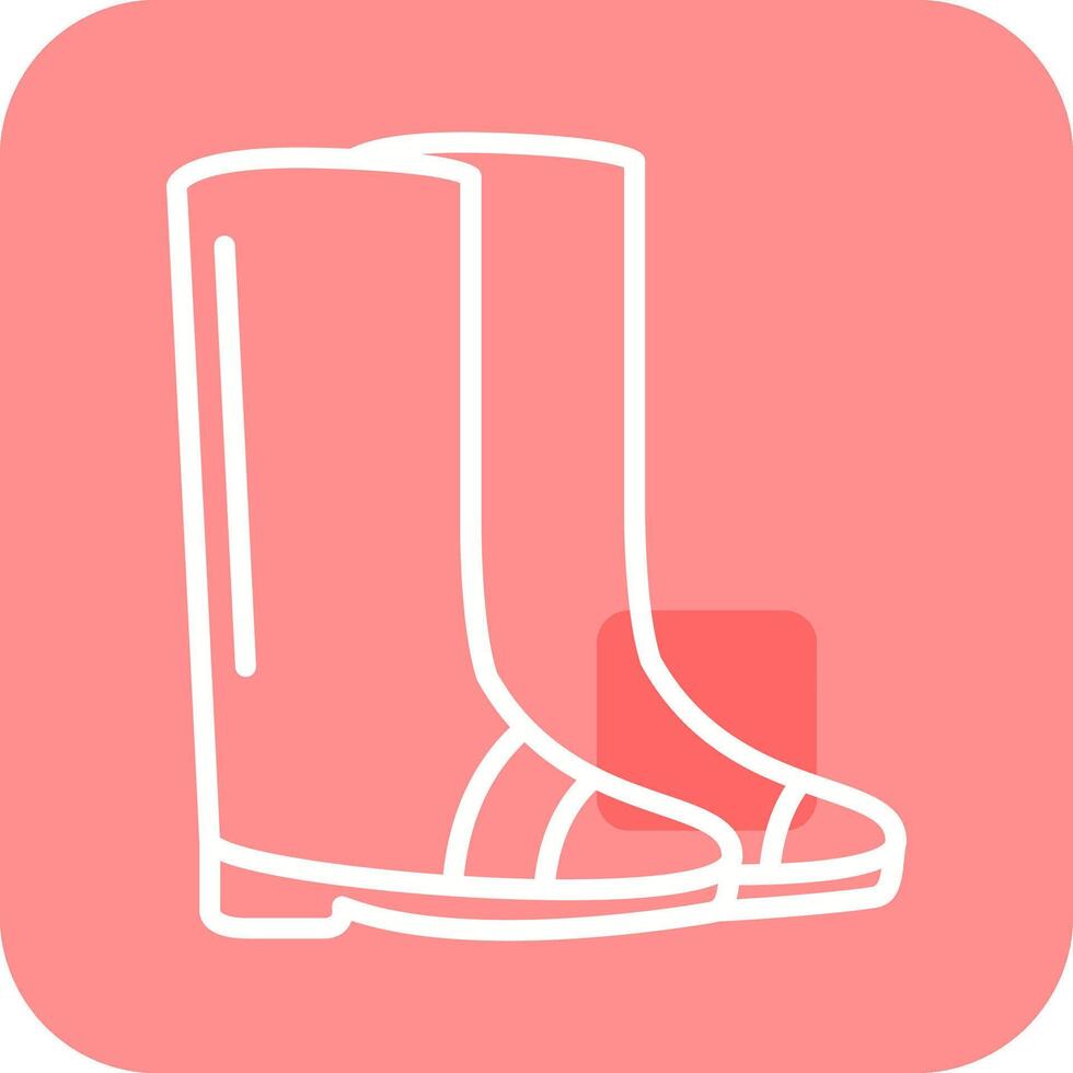Gardening Boots Vector Icon