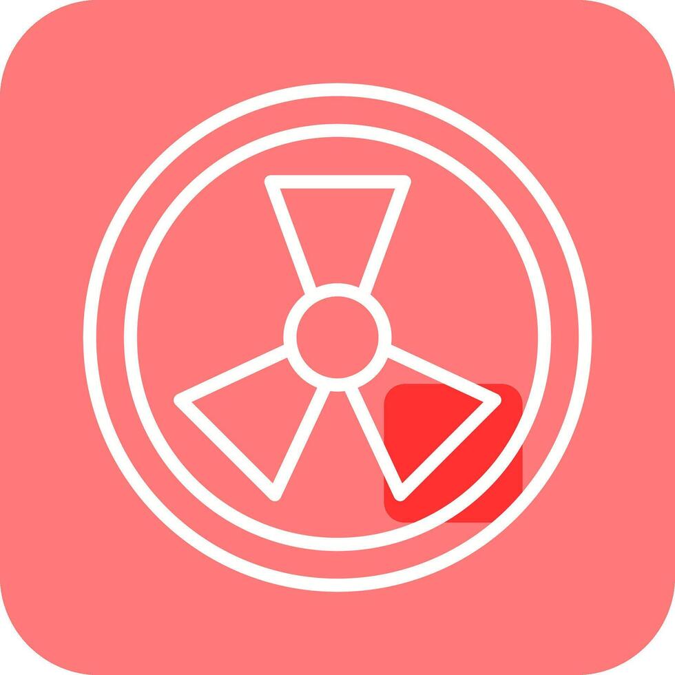 Radiation Vector Icon