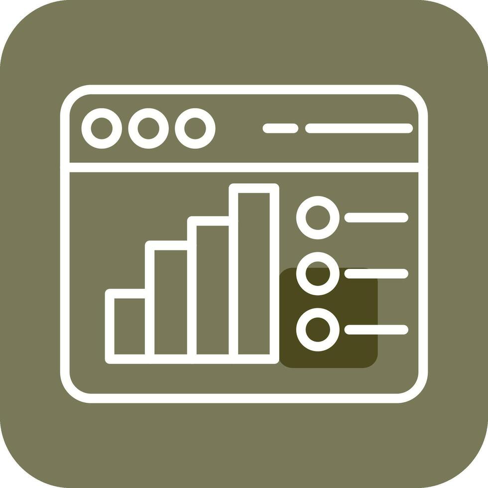 Web Analysis Vector Icon