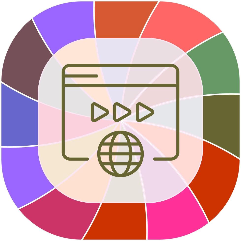 Video Marketing Vector Icon