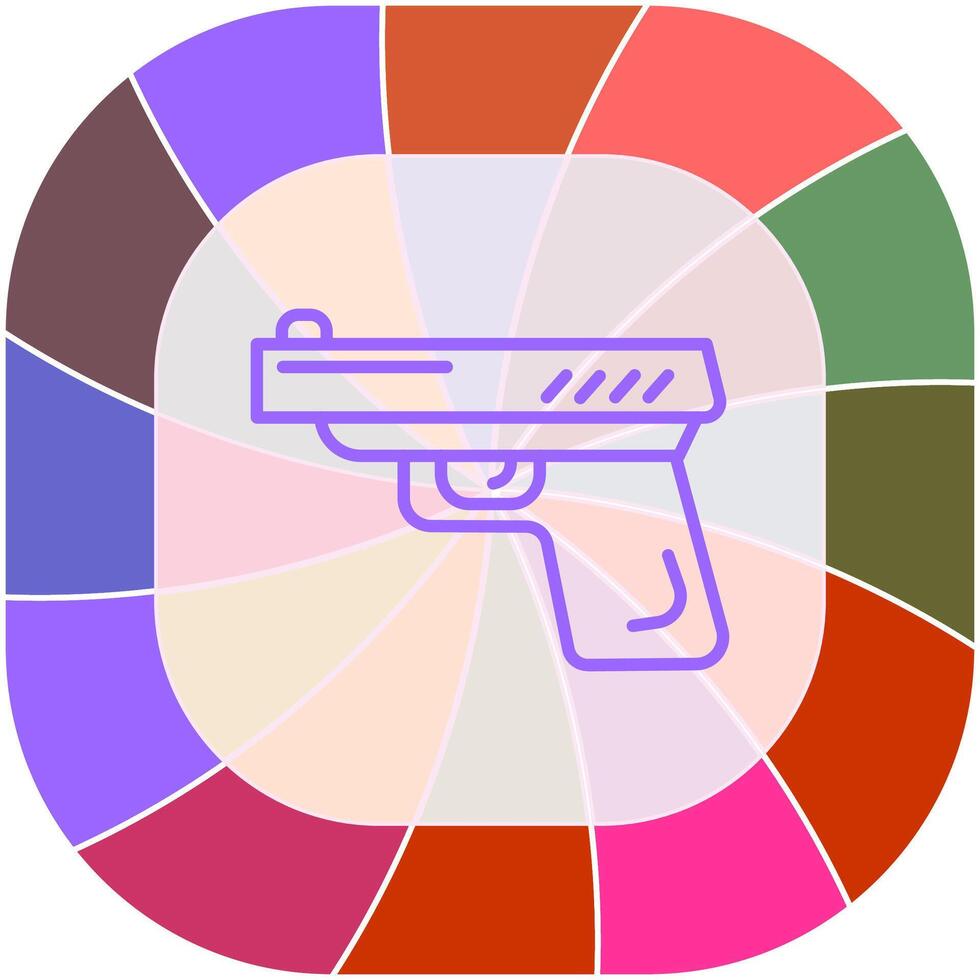 icono de vector de pistola