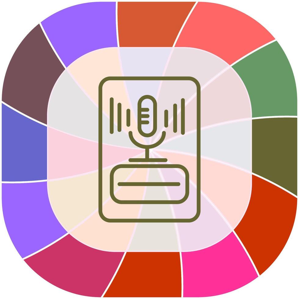 Microphone Vector Icon