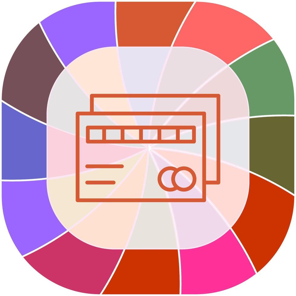 ATM Card Vector Icon