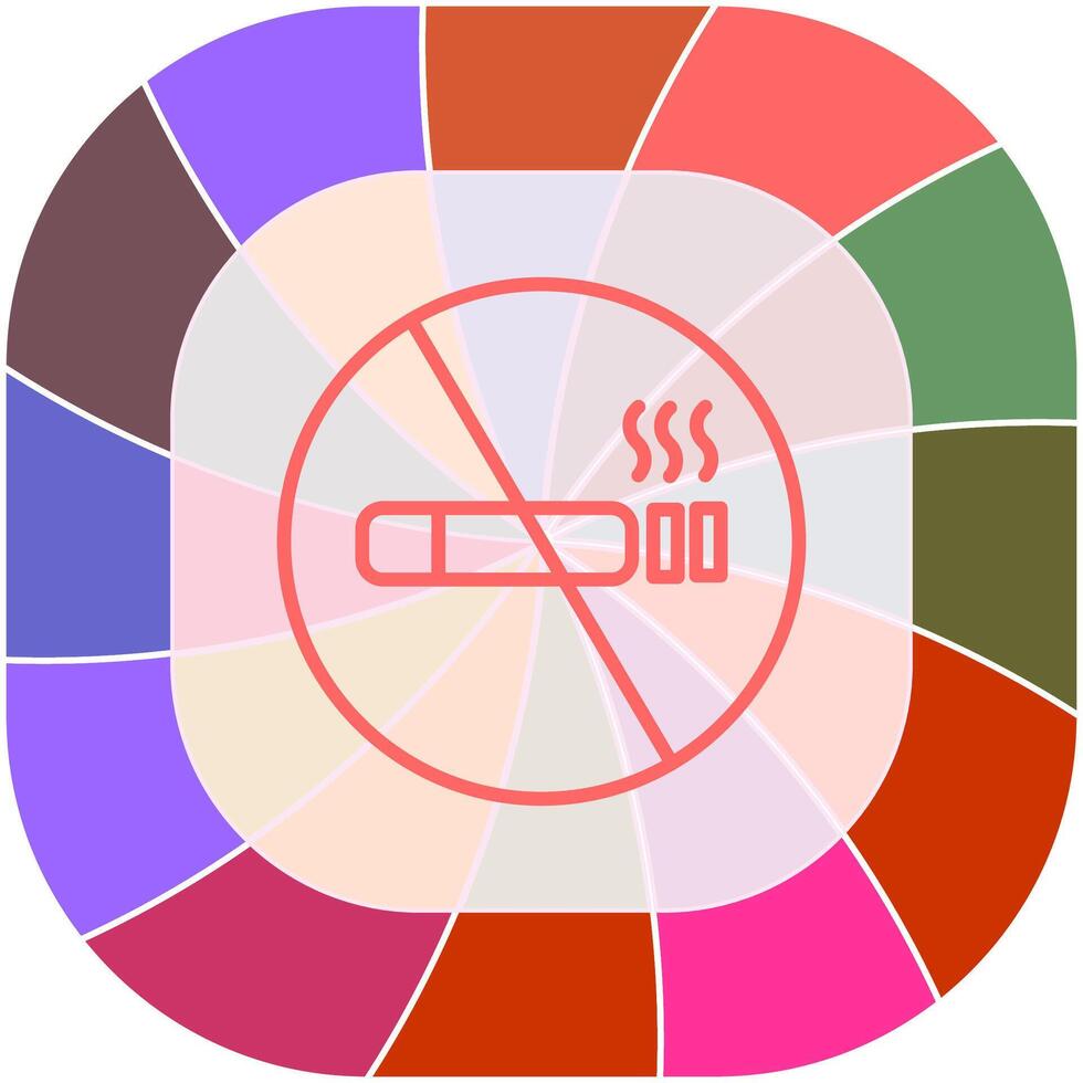 No Smoking Vector Icon