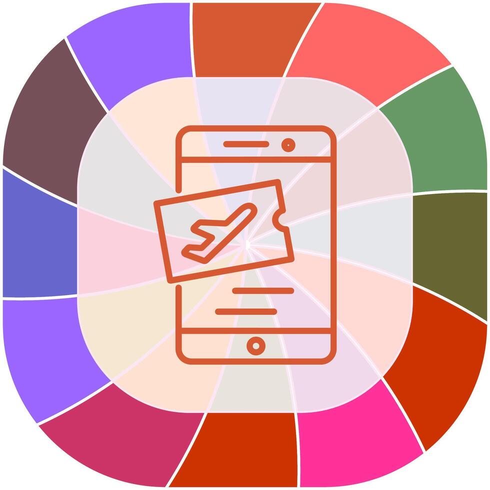 Online Booking Vector Icon