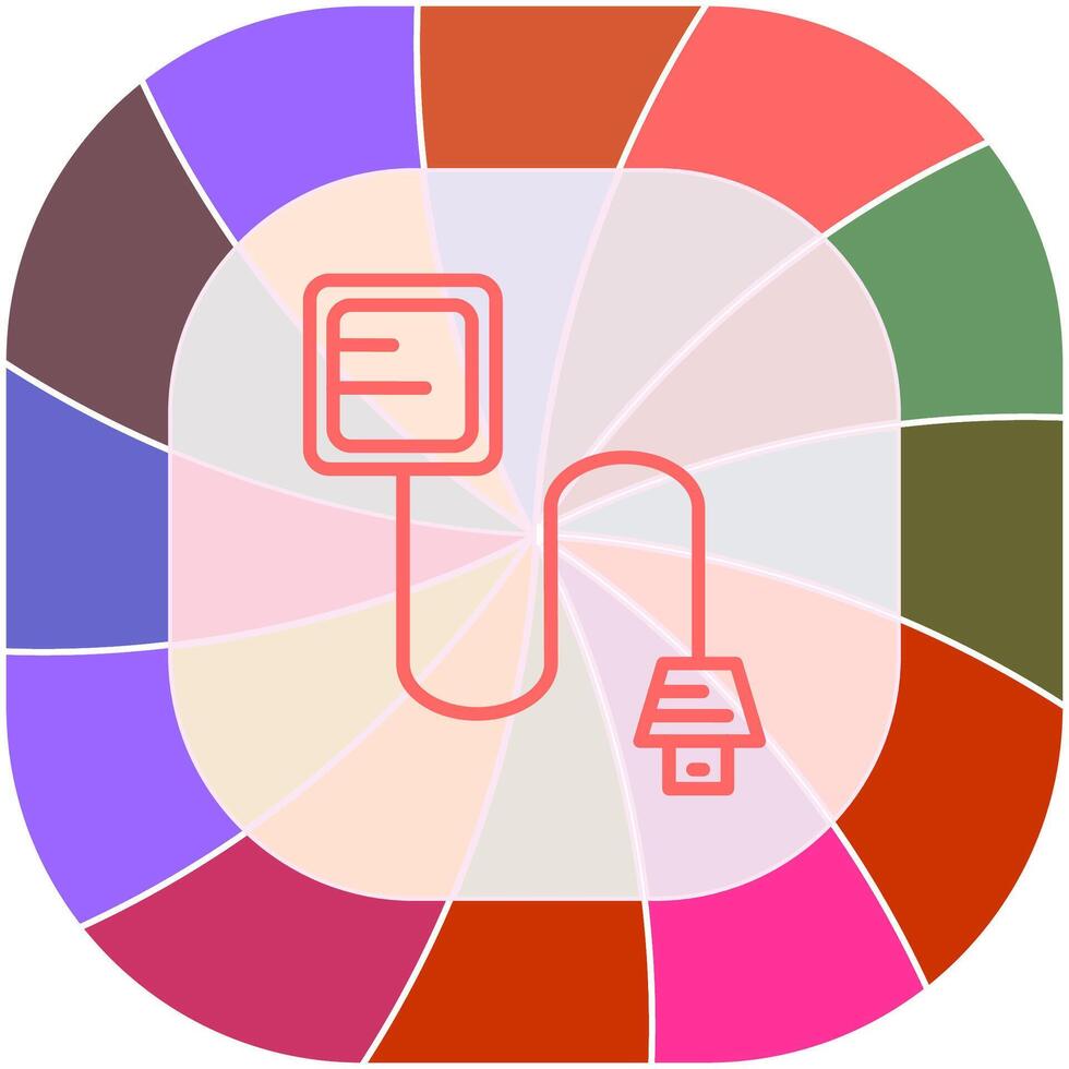 icono de vector de cable