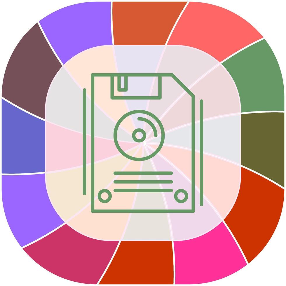 Floppy Disk Vector Icon