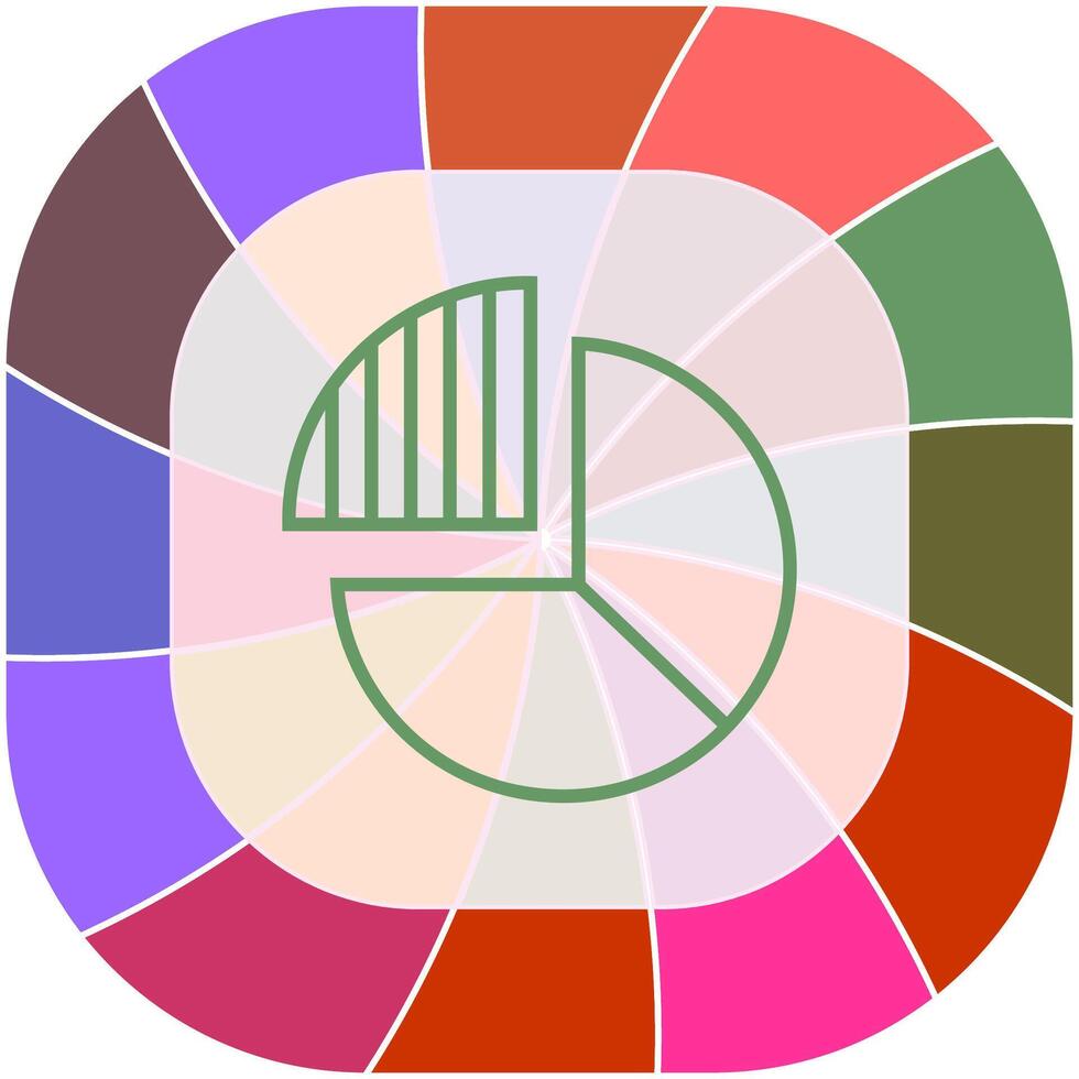 Pie Chart Vector Icon