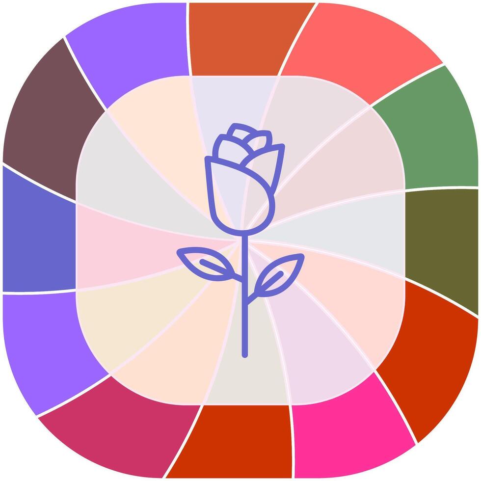 icono de vector de rosas