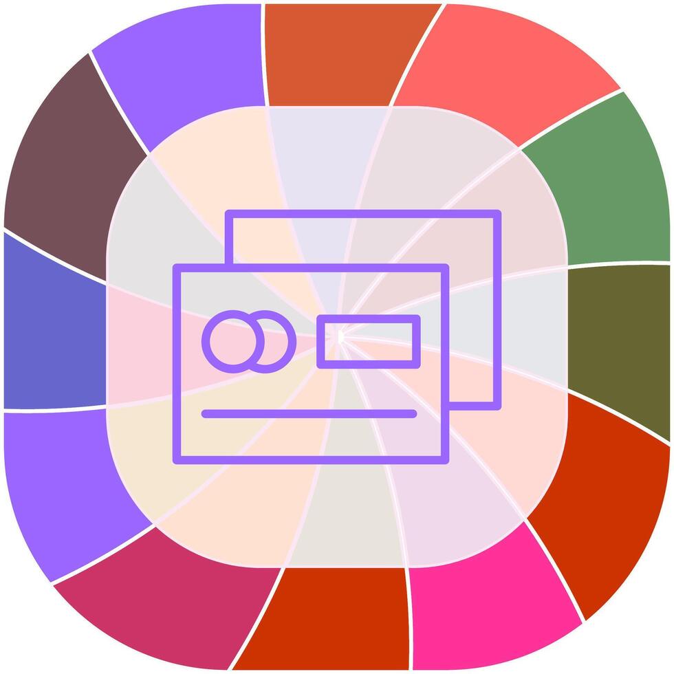 ATM Card Vector Icon