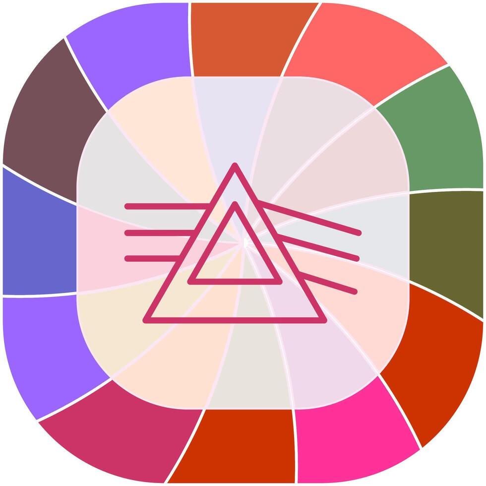 Refraction Vector Icon