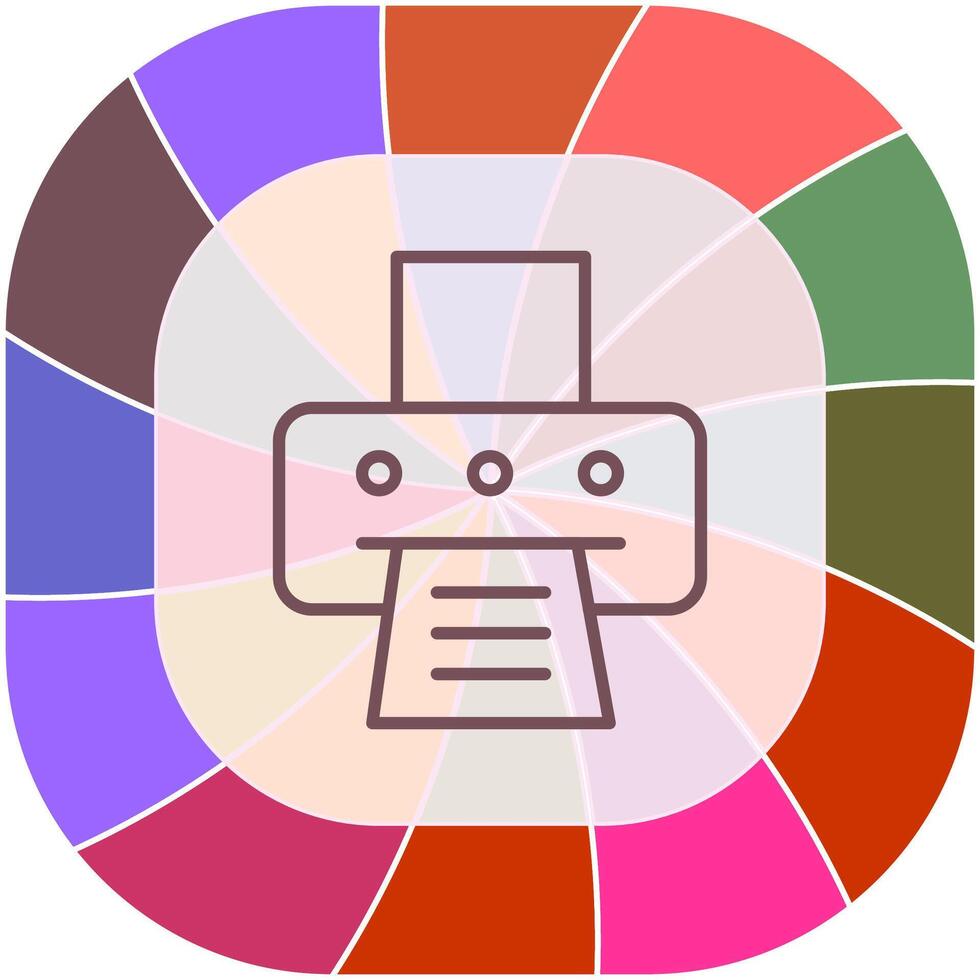 Print Vector Icon