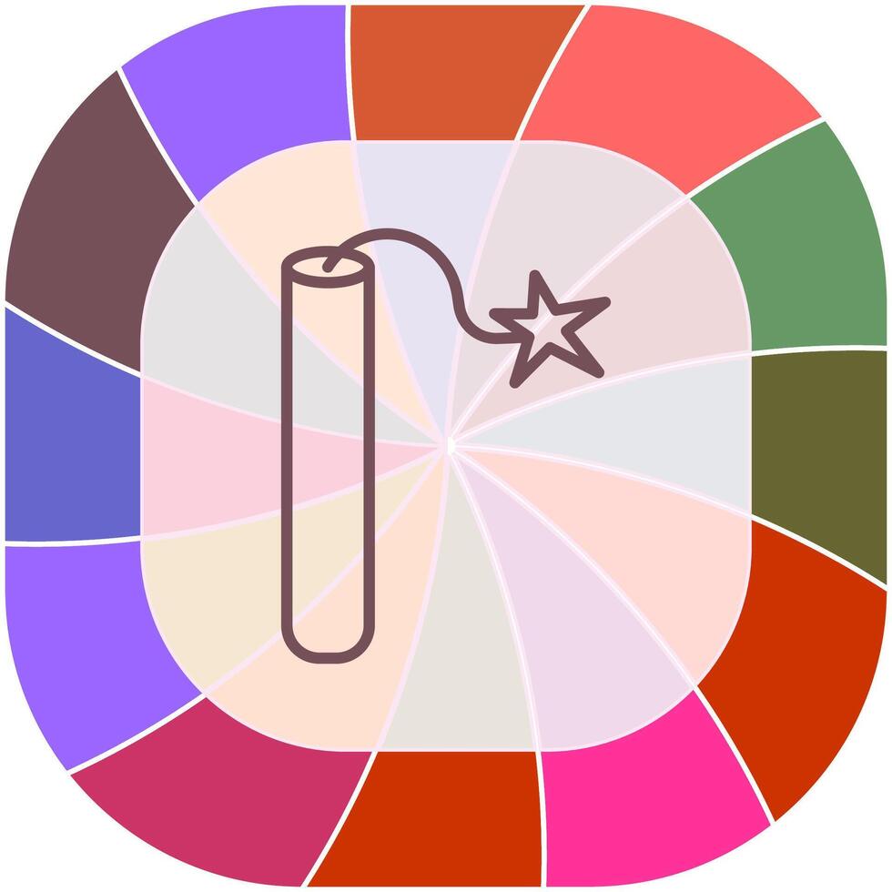 Single Dynamite Vector Icon