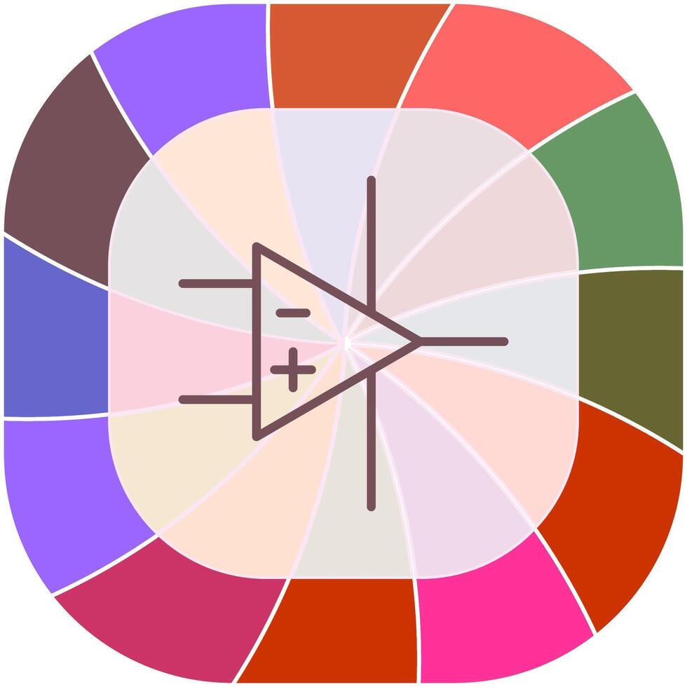 Amplifier Vector Icon