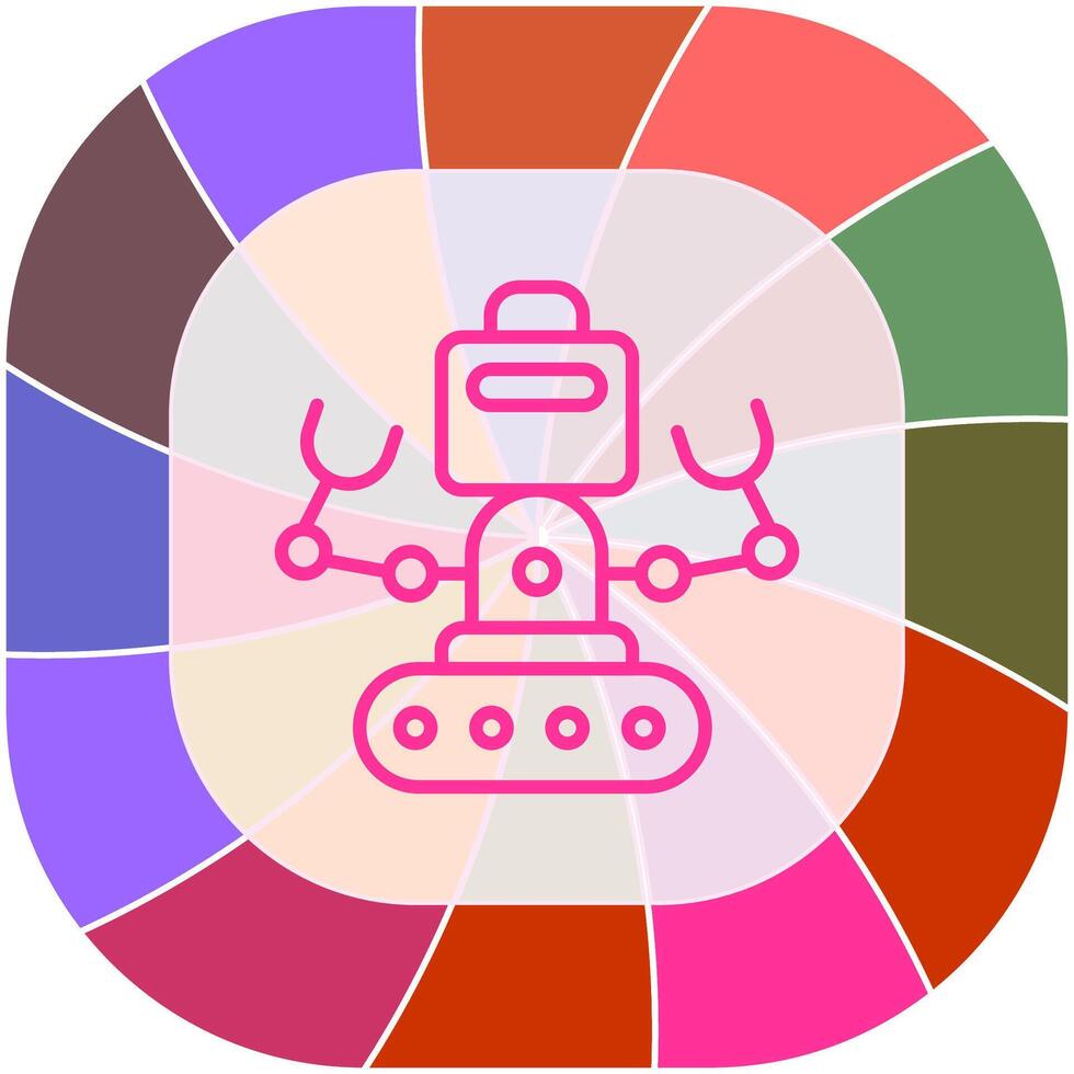 Industrial Robot I Vector Icon