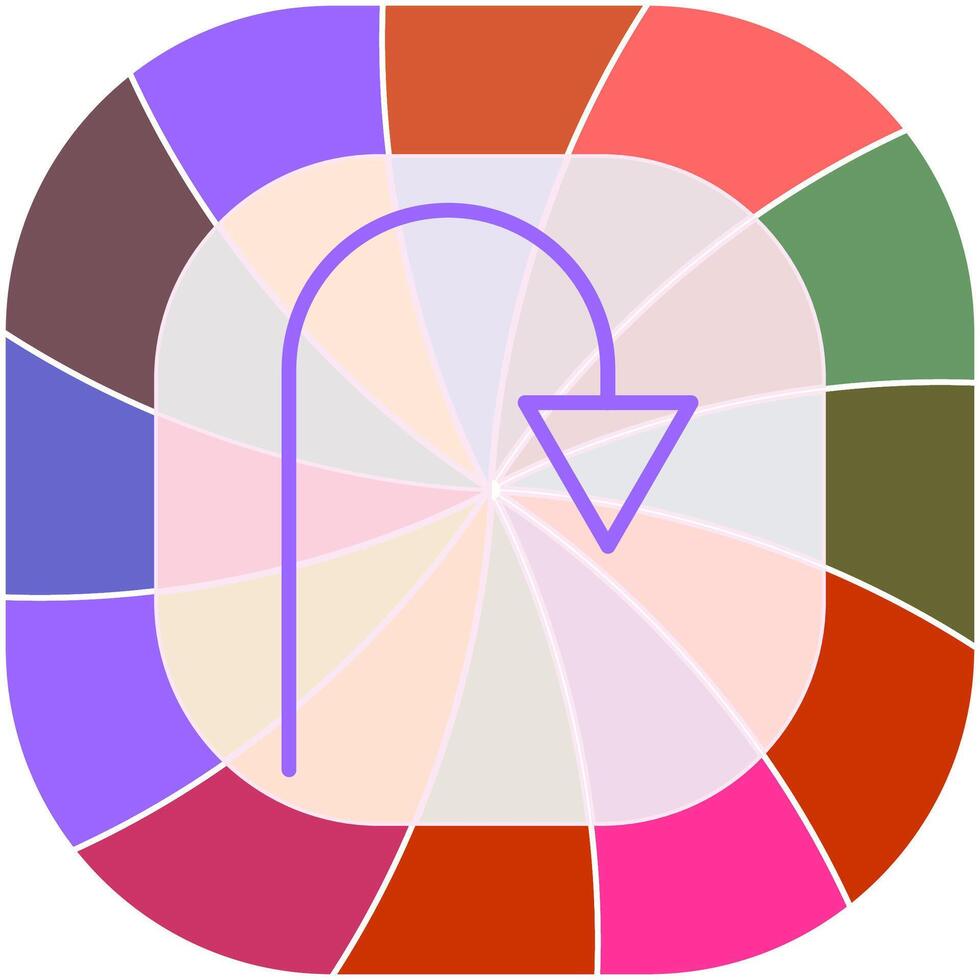 Arrow Pointing Down Vector Icon