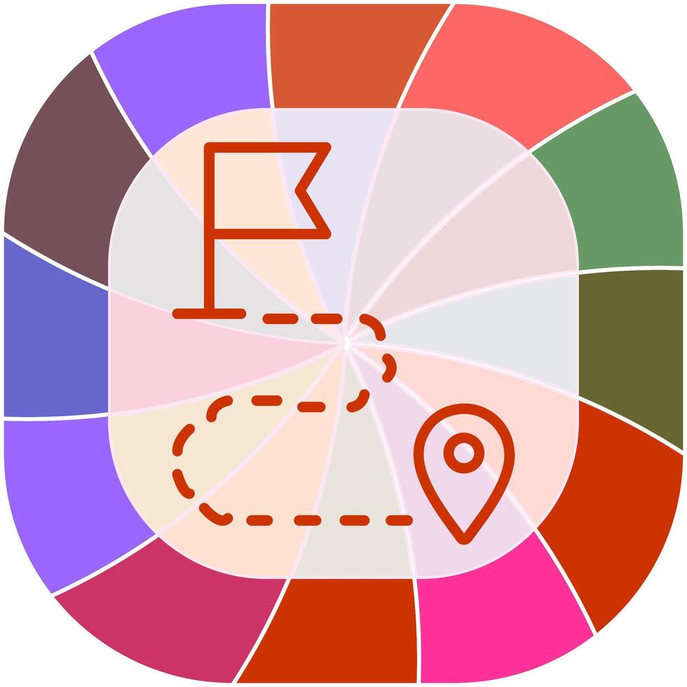 Google Map Vector Icon