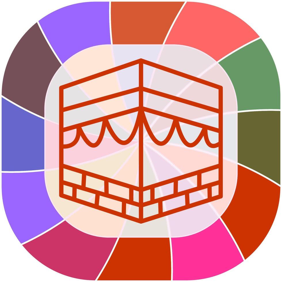 Khana Kaba Vector Icon