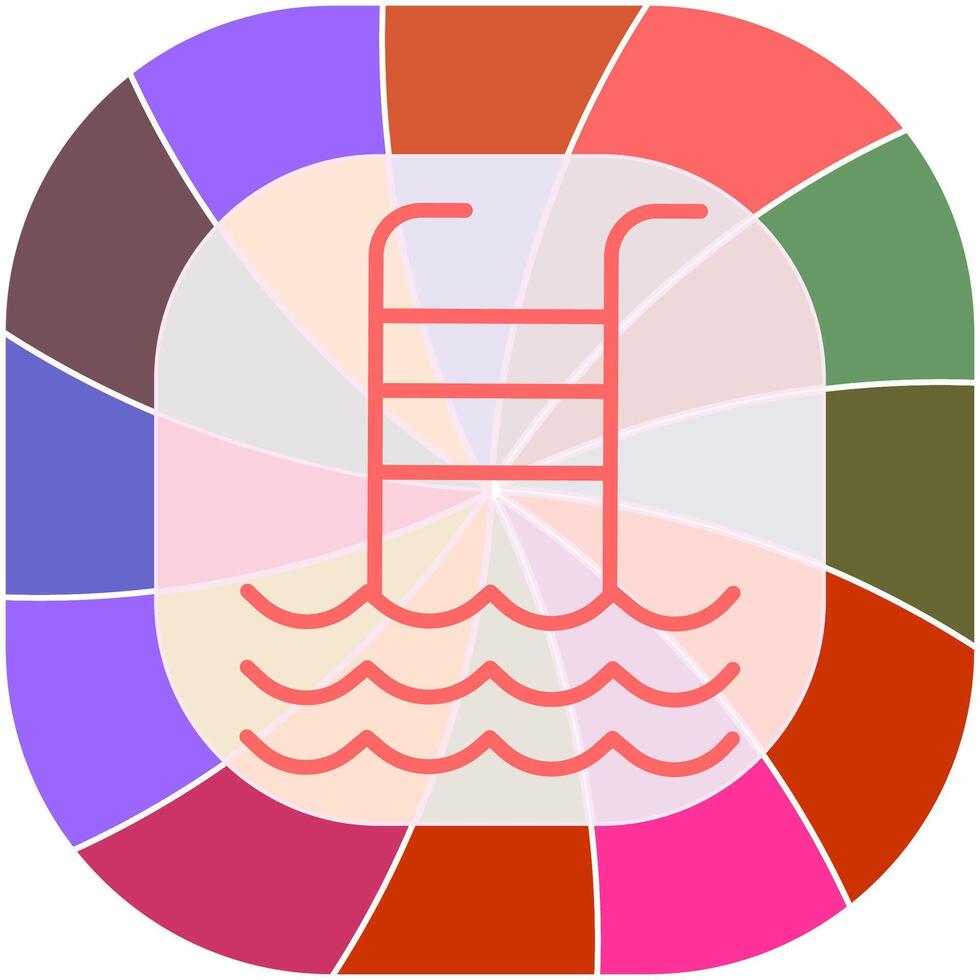 Swimming Pool Vector Icon
