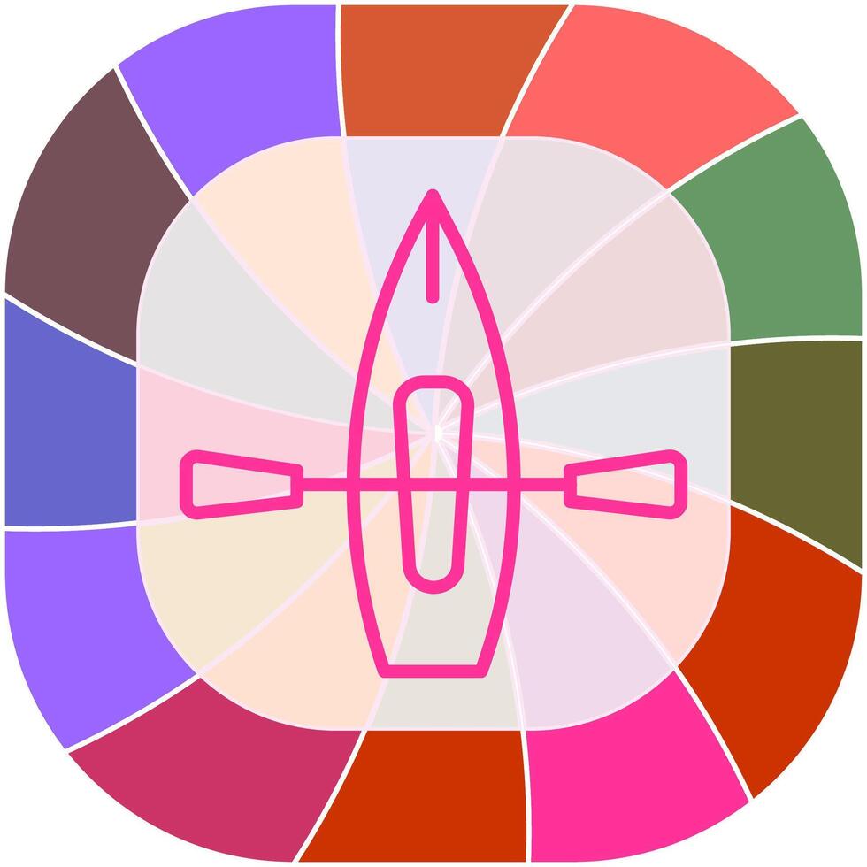Kayak Vector Icon