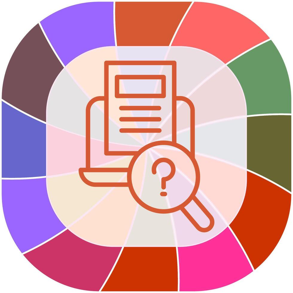 UX Review Vector Icon