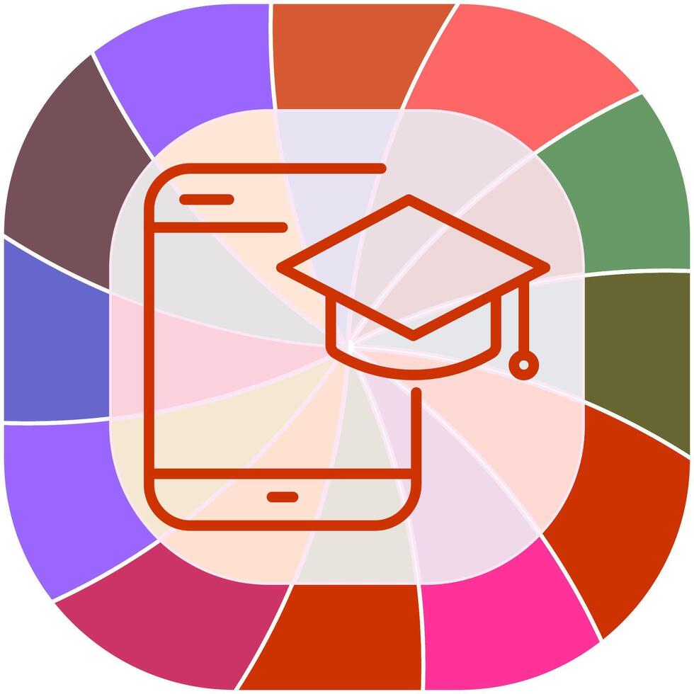 Digital Learning Vector Icon