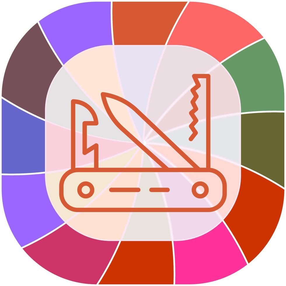 Swiss Army Knife Vector Icon