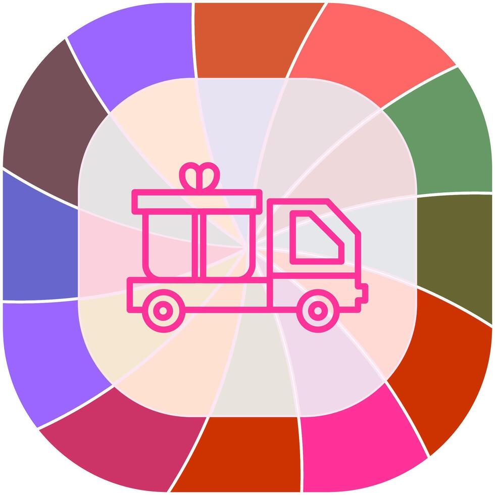 Delivery Gift Vector Icon