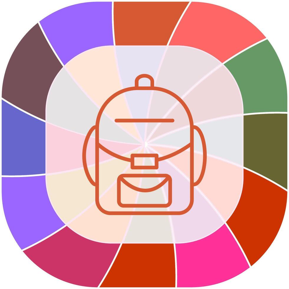 Backpack Vector Icon