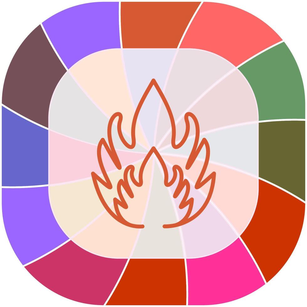 Flammable Material Vector Icon