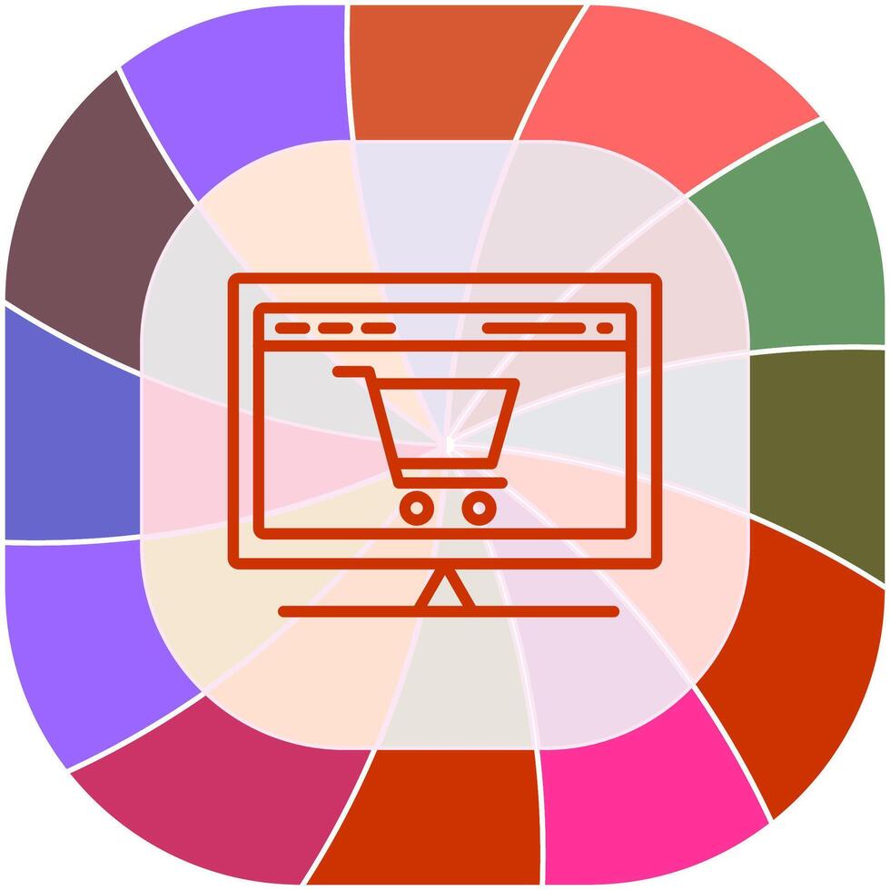 Ecommerce Settings Vector Icon