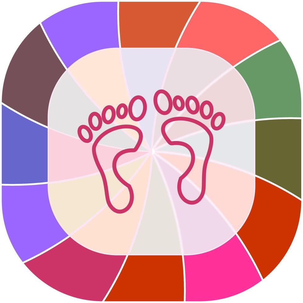 Foot X ray Vector Icon