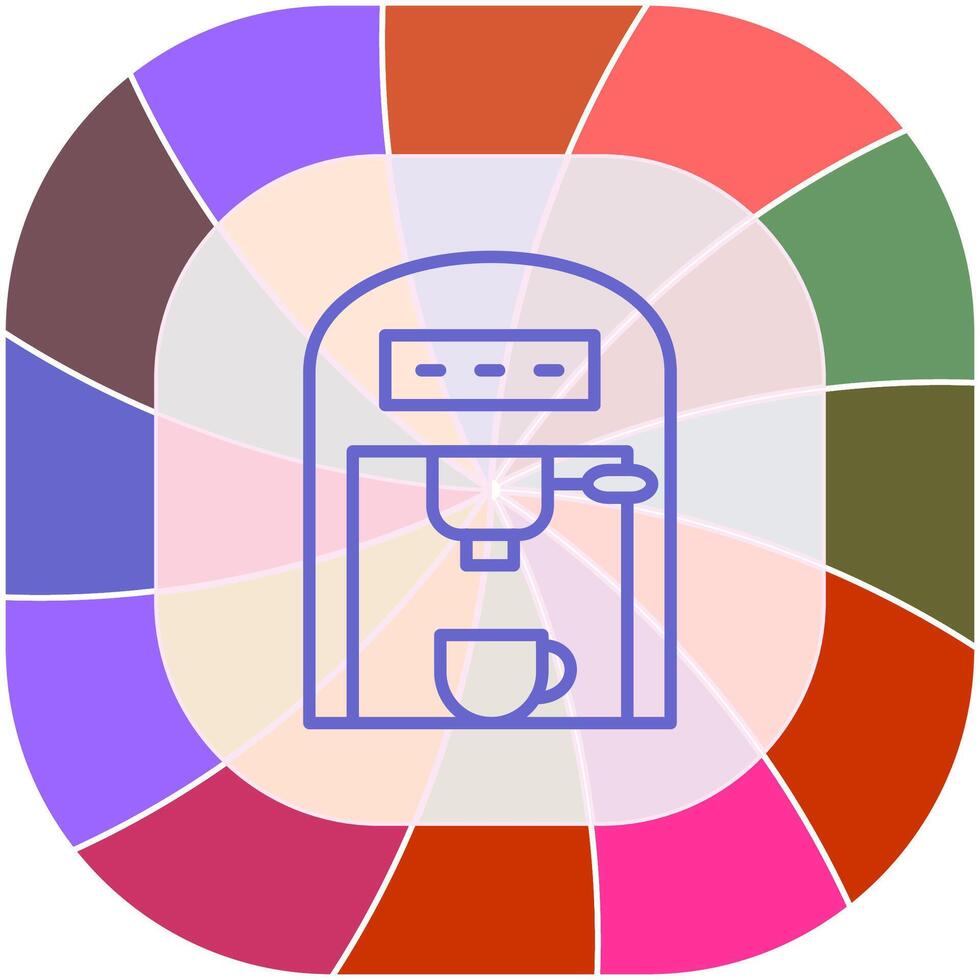 Coffee Machine II Vector Icon