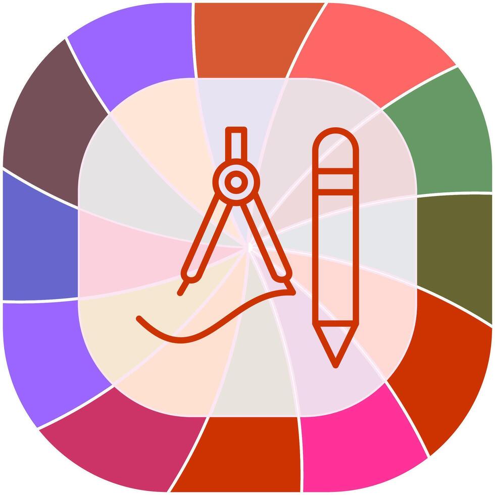 Drawing Tools Vector Icon