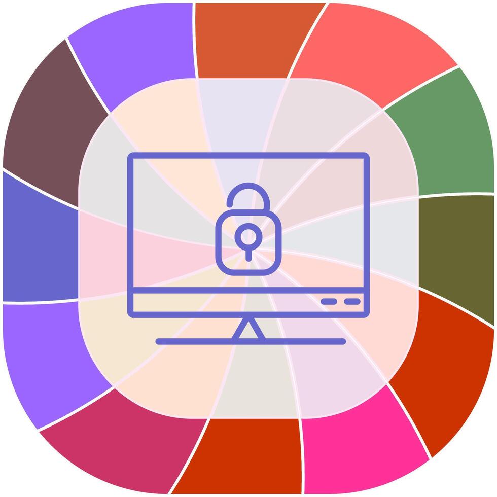 Closed Access Vector Icon