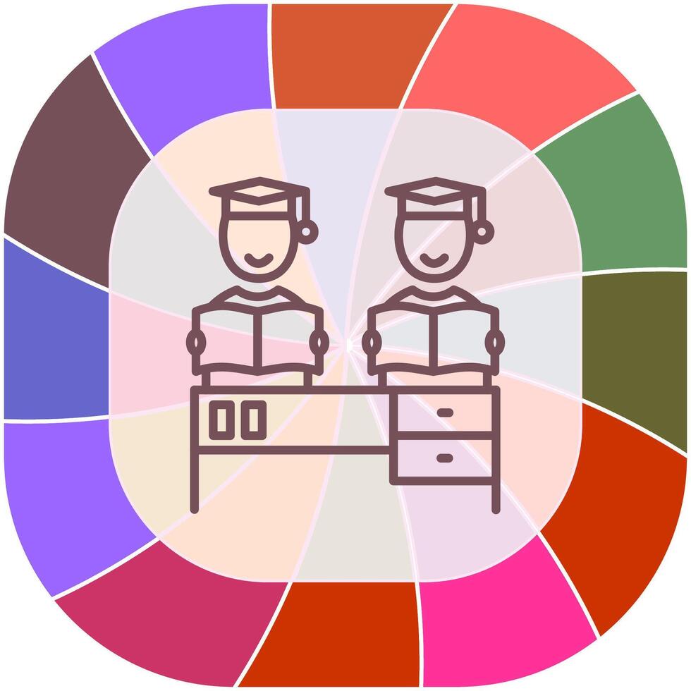 Combined Study Vector Icon