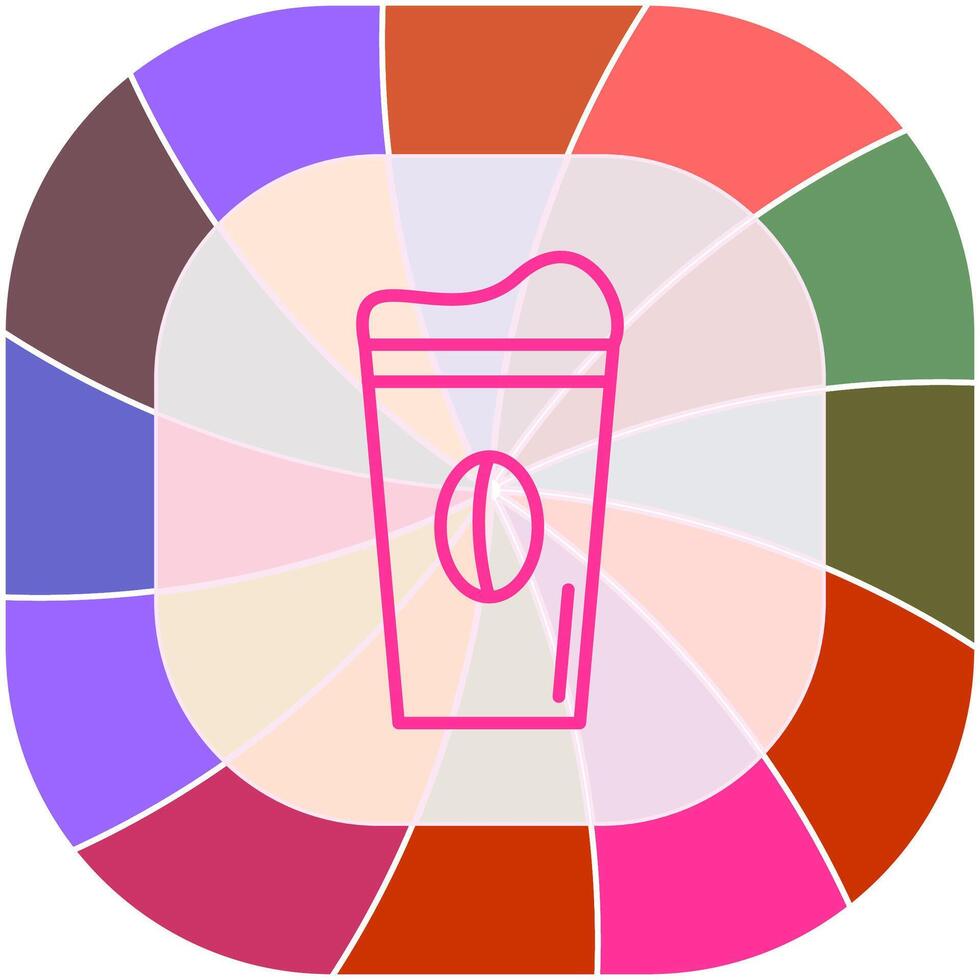 Latte Vector Icon