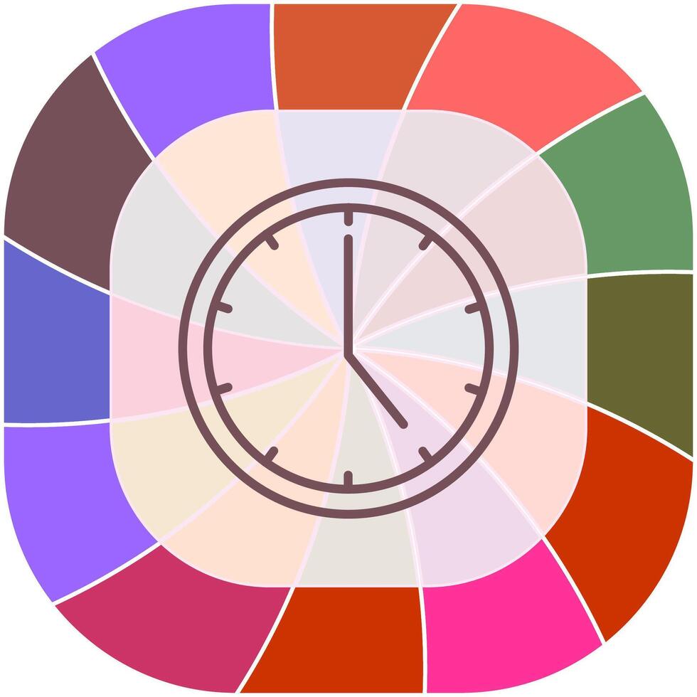 icono de vector de reloj