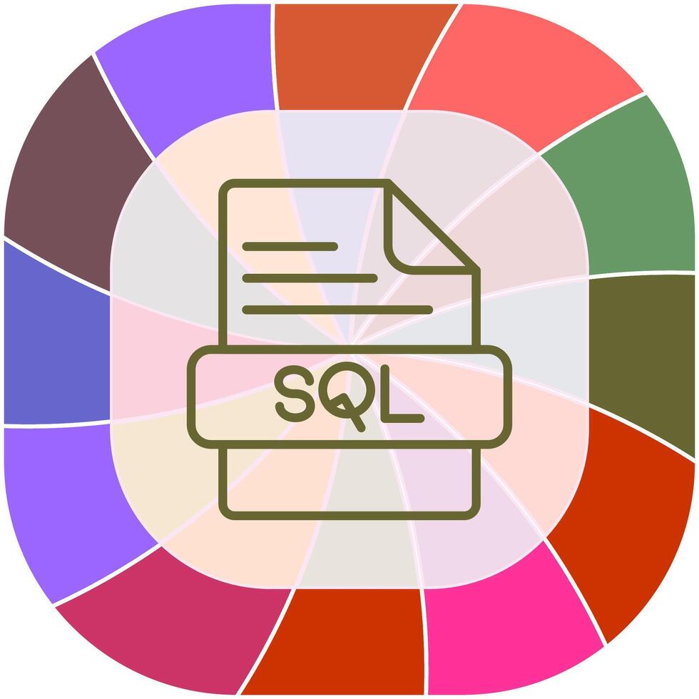 SQL Vector Icon 41133059 Vector Art at Vecteezy