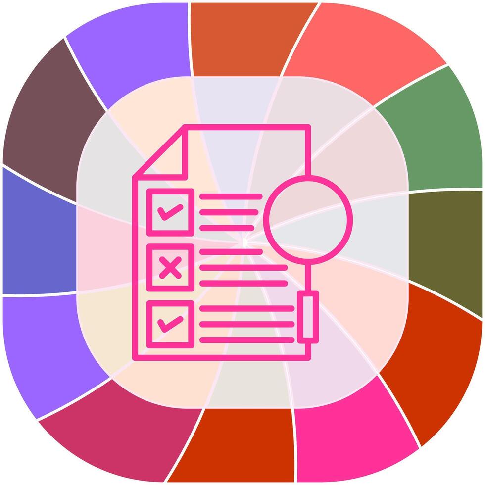 Case Study Vector Icon