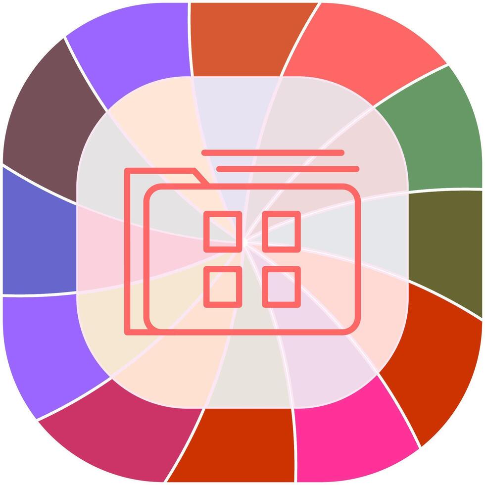 File Management Vector Icon