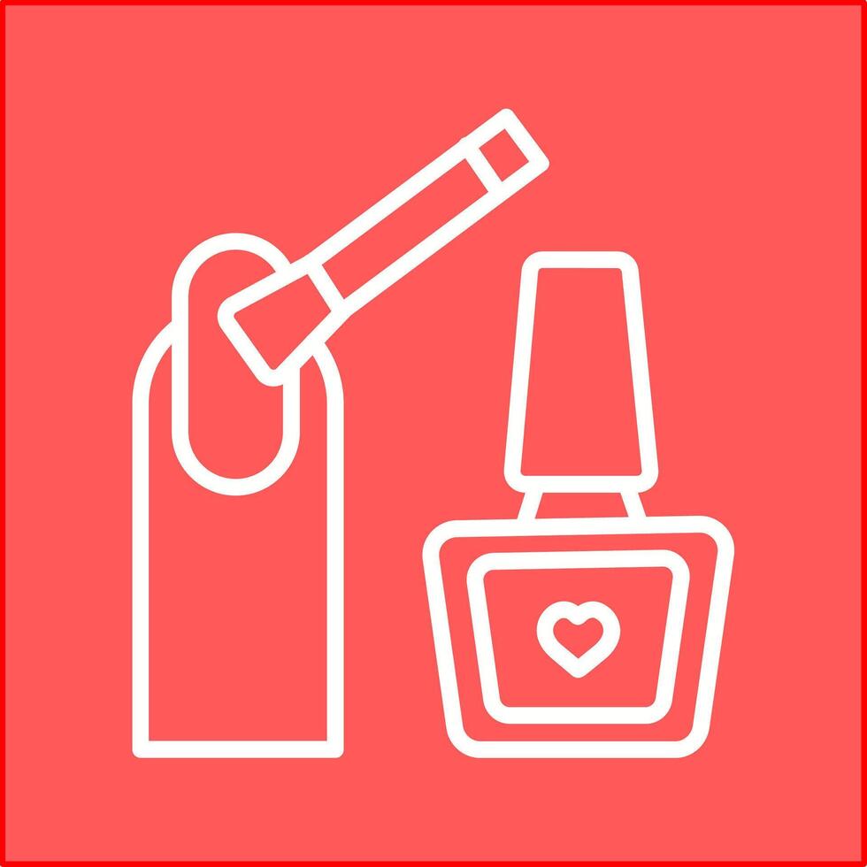 Nail Polish Vector Icon