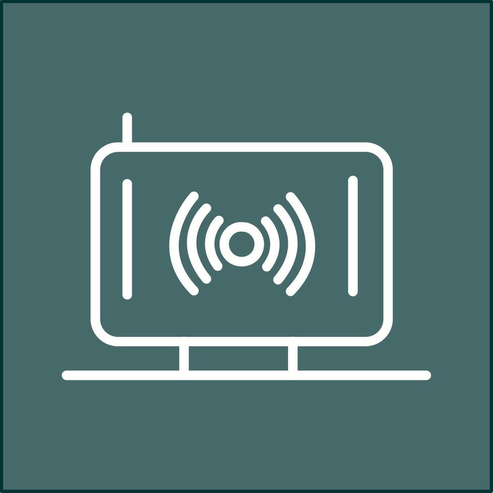 Wireless Vector Icon