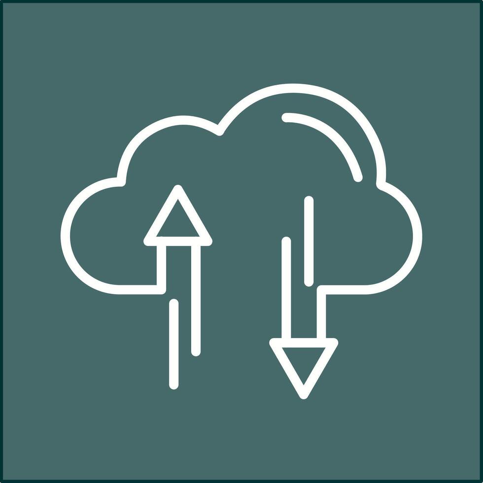 Cloud Storage Vector Icon