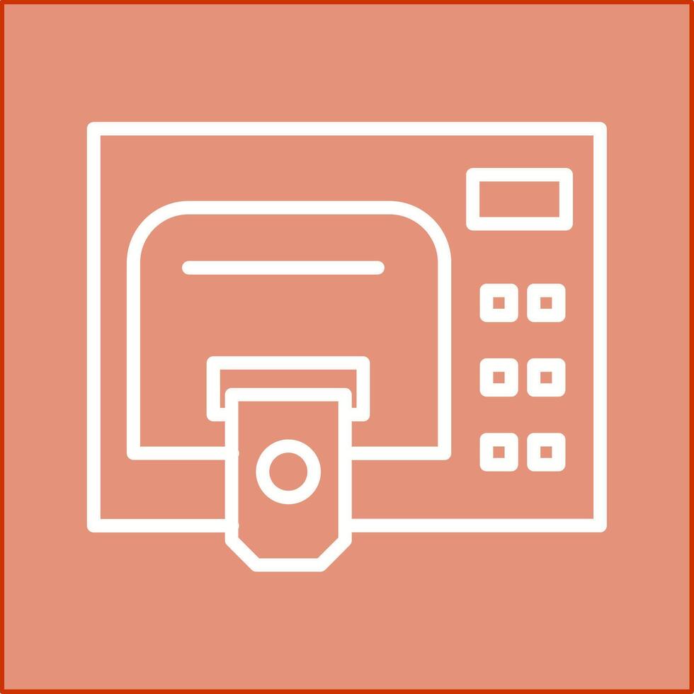 ATM Service Vector Icon