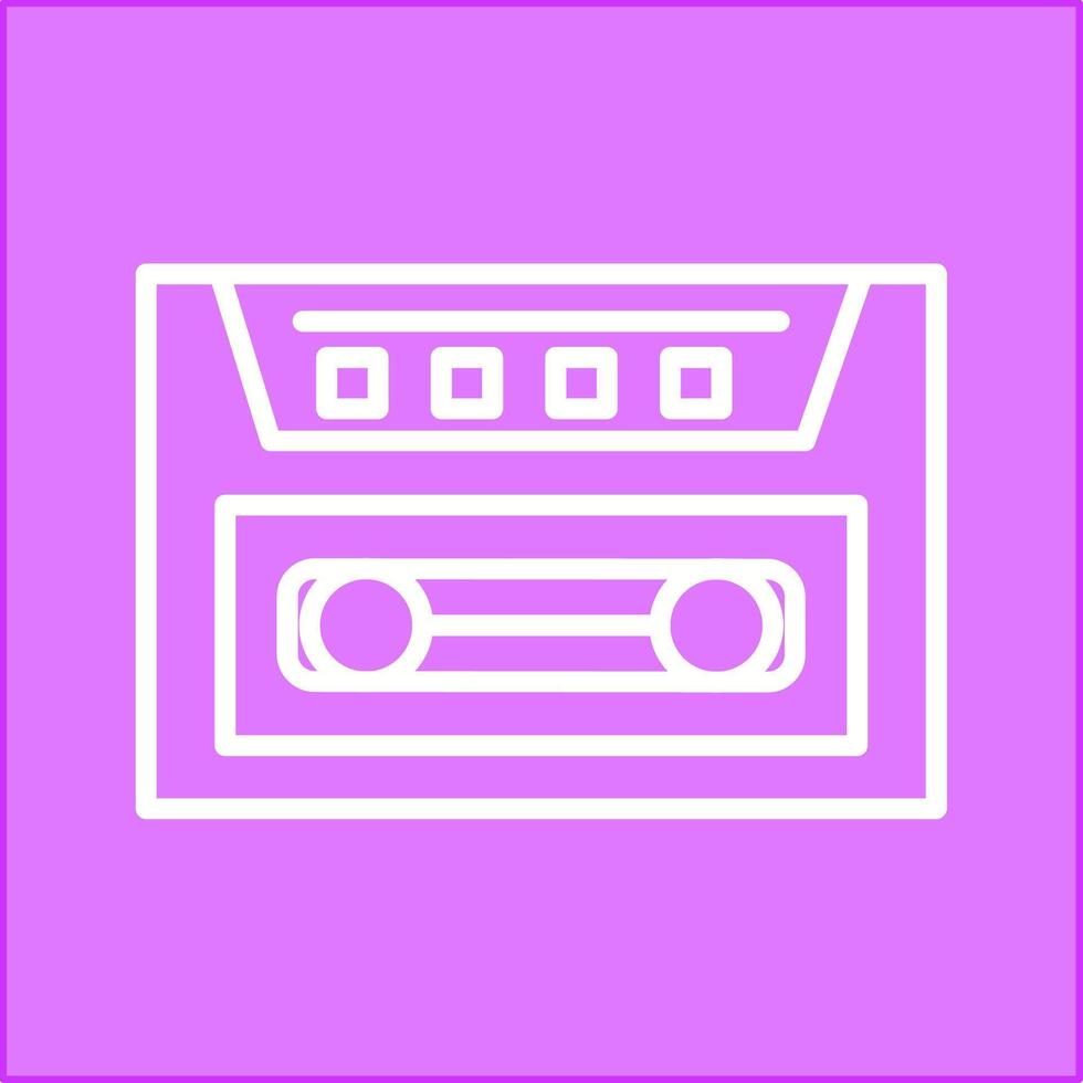 Cassette Vector Icon