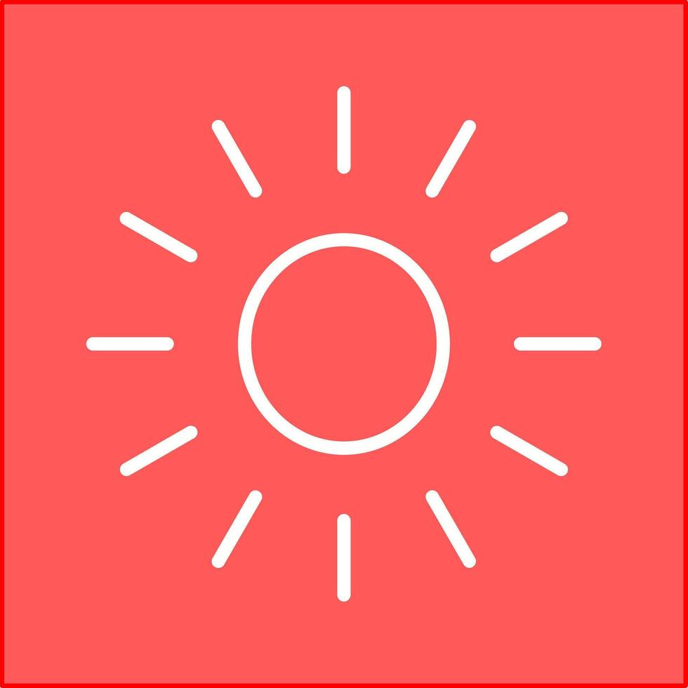 Sun Vector Icon
