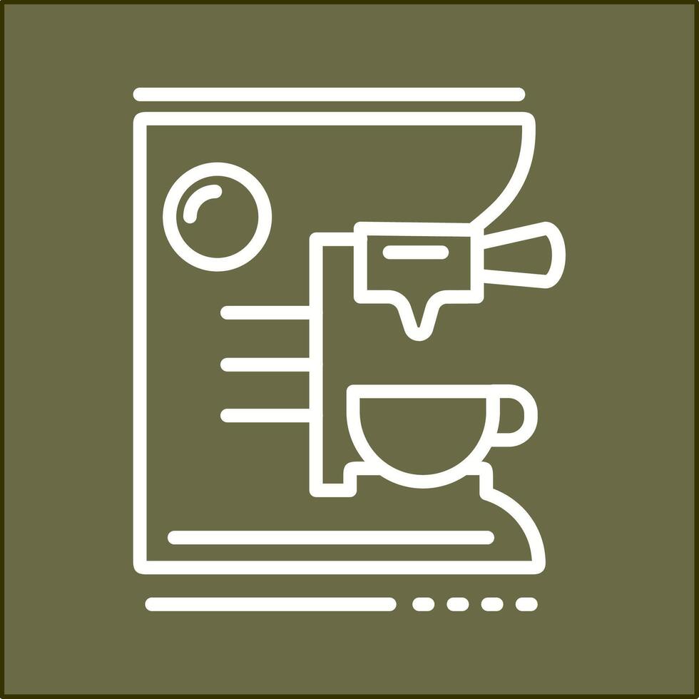 Coffee Machine Vector Icon